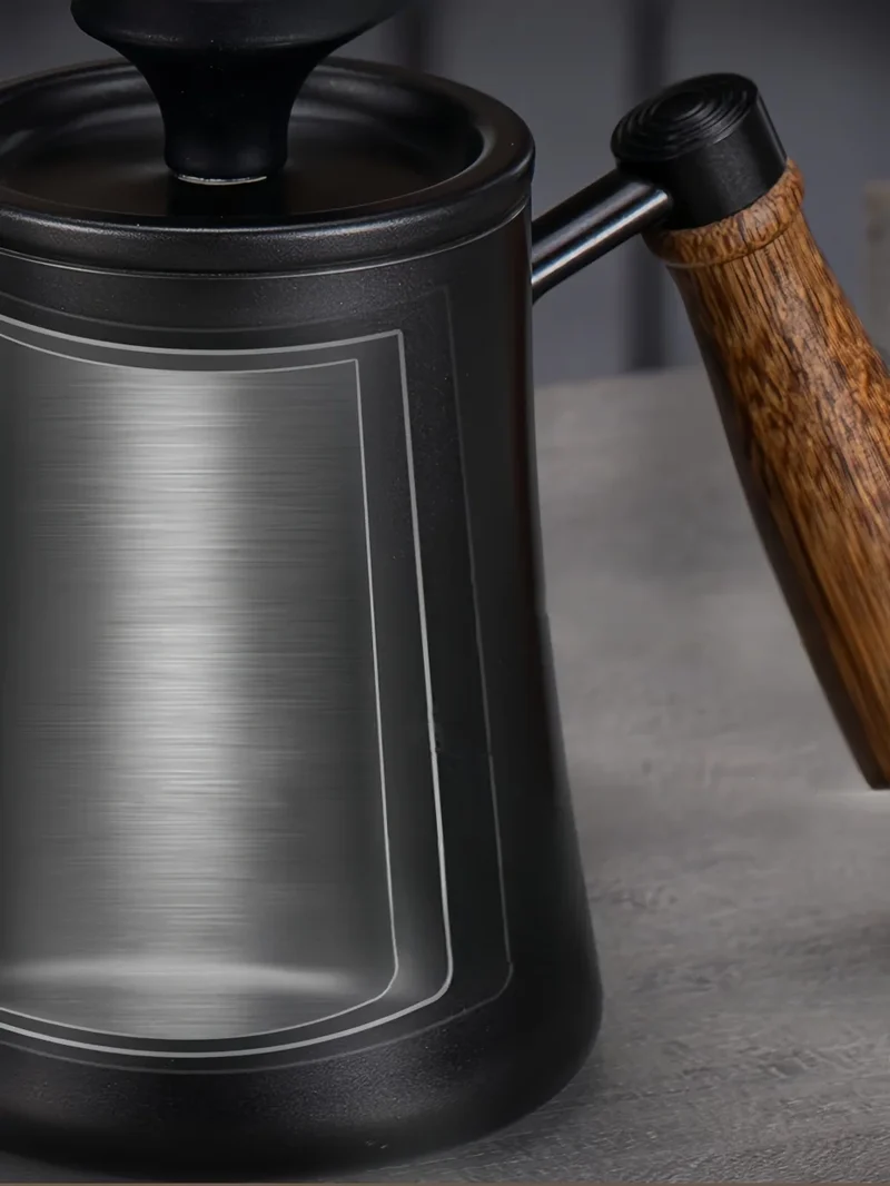 Bouilloire inox avec couvercle thermomètre