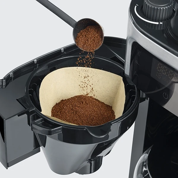 Cafetière filtre à broyeur intégré 10 tasses 1 000 W KA4813 Severin