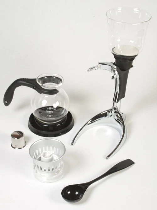 Bellina Uno SCA 2/3 Cup Syphon Vacuum Coffee Maker + Butane Burner