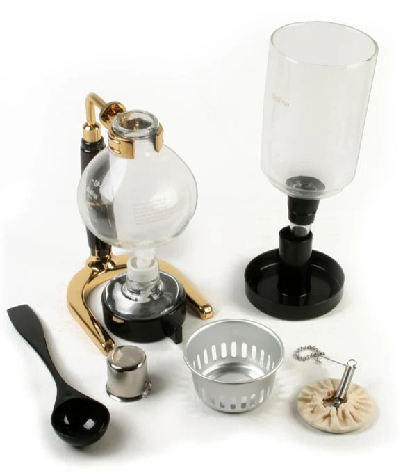 Bellina 2/3 Cup TCA-3 GOLD Vacuum/Siphon Coffee Maker