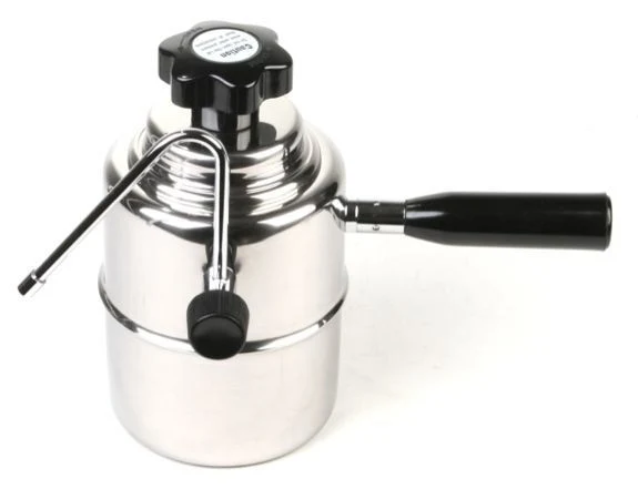 BELLMAN 18/10 Stainless Steel Stovetop Milk Frother/Steamer making Coffee CX25S