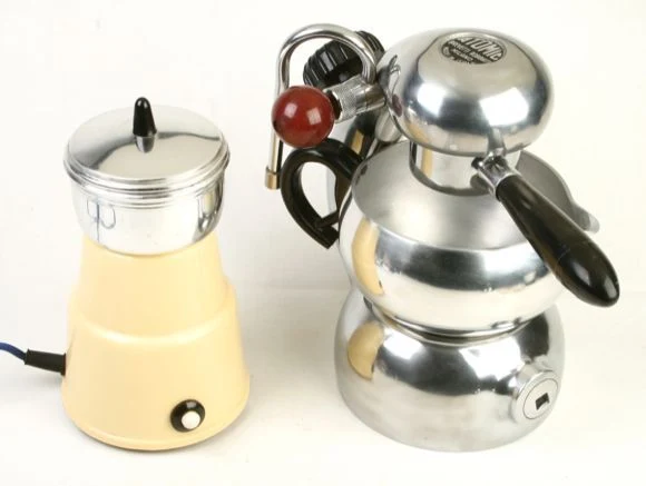 Vintage European 'Atomic Era' Bakelite Electric Coffee Grinder