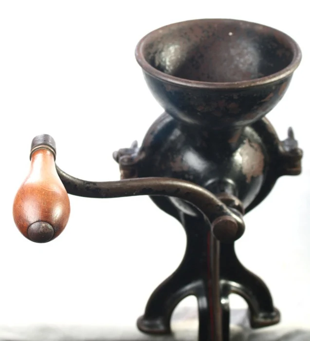 Vintage Cast Iron Coffee Grinder USA No.0 Enterprise Philadlphia