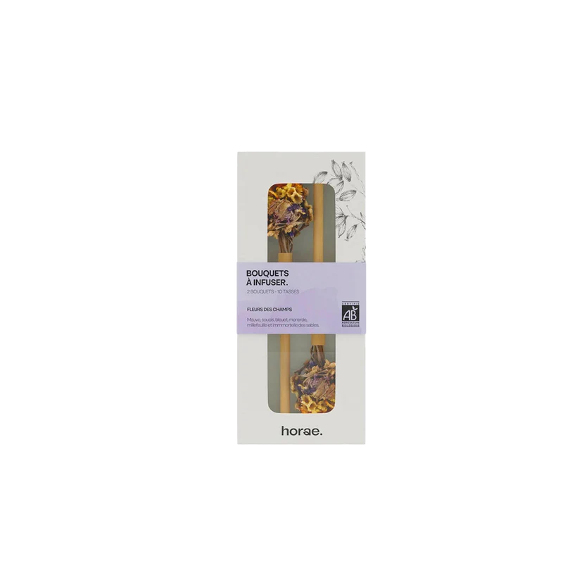 2 bouquets à infuser - Fleurs des Champs Bio Horae
