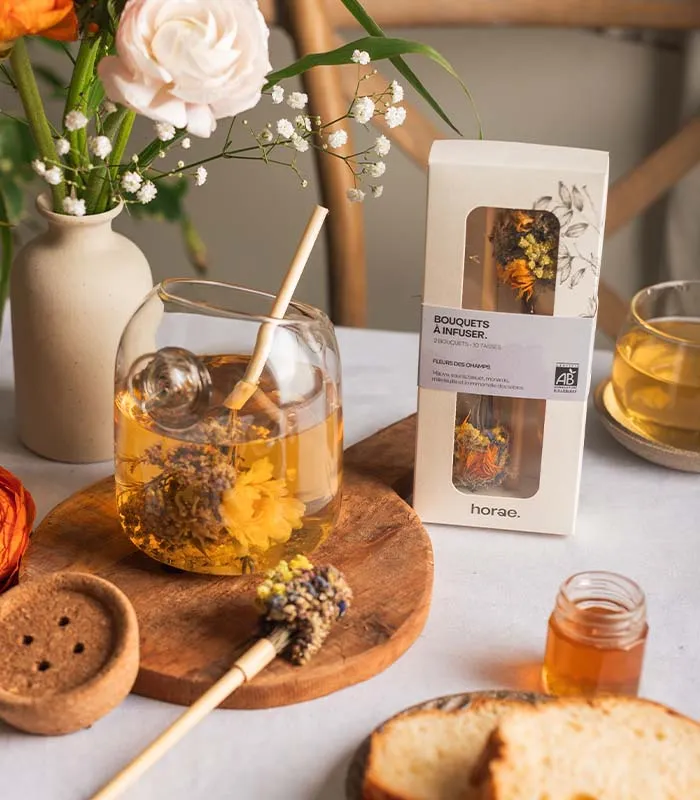 2 bouquets à infuser - Fleurs des Champs Bio Horae