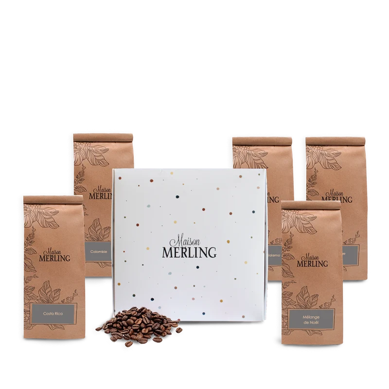 Coffret découverte 5 cafés
