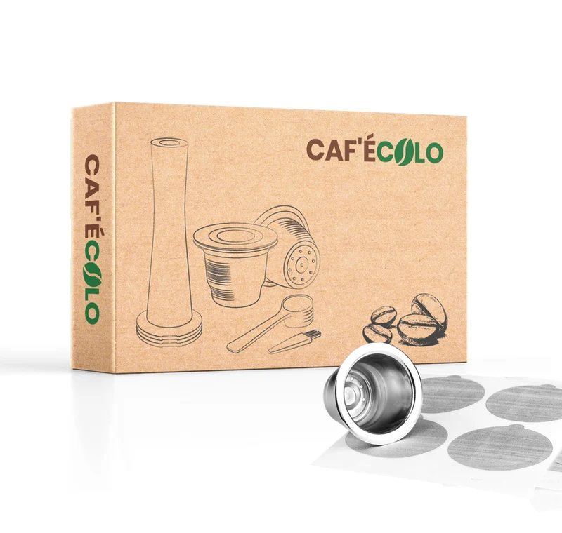 Capsule réutilisable Nespresso universelle 100% inox Cafecolo™