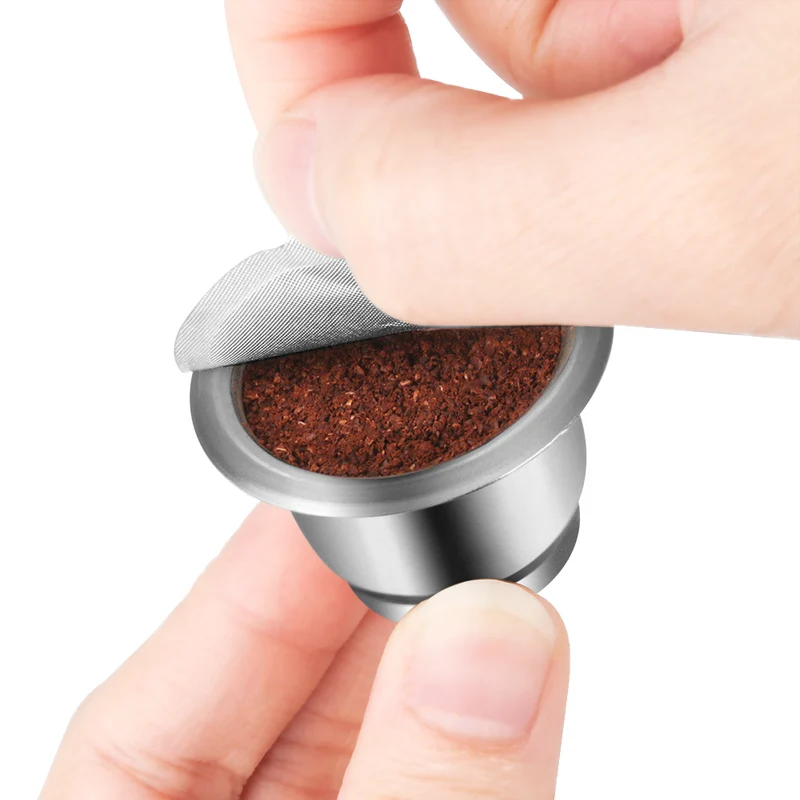 NOUVEAU - Opercules pour capsules réutilisables Nespresso par Cafécolo