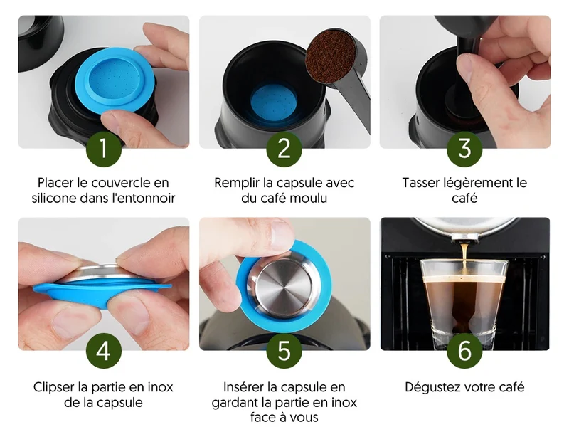 Capsule réutilisable Nespresso Pro Zenius Cafecolo™