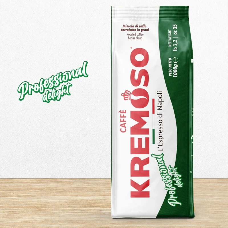 Caffè Kremoso Napoli in grani PROFESSIONAL Delight 1 Kg