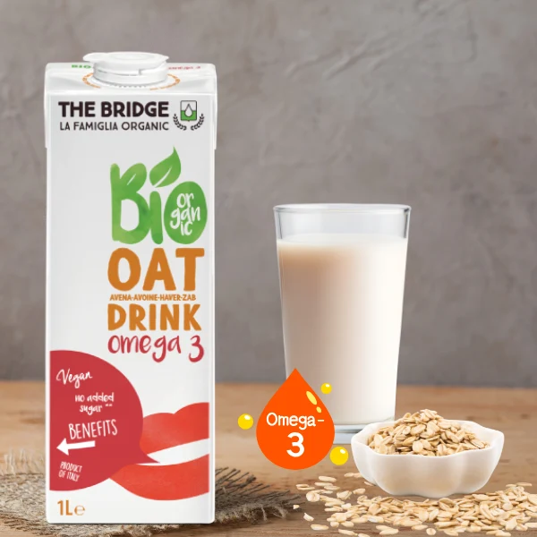 Bevanda d’avena BIO Omega 3 - 1L
