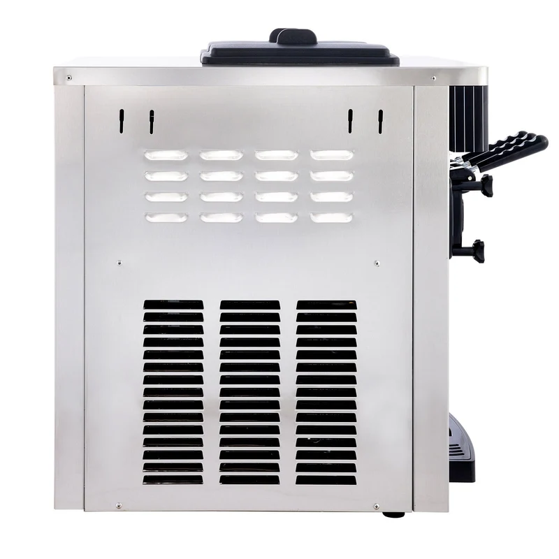 VEVOR Machine à Crème de Table Sorbetière à Glace 20-28 L/h 3 Saveurs 2200 W