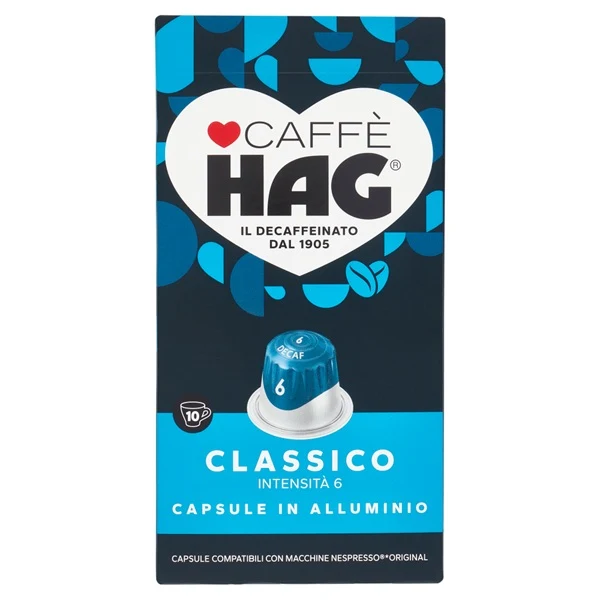 Caffè Capsule Hag Classico Deccaffeinato Compatibili Nespresso*