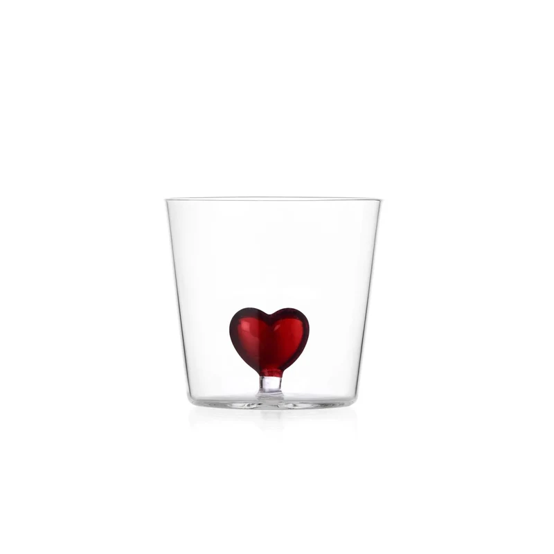 Verre "coeur"