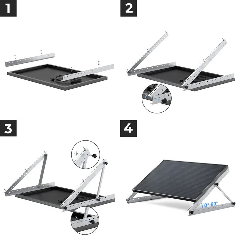 Support de montage inclinable de 28 pouces (71 cm)