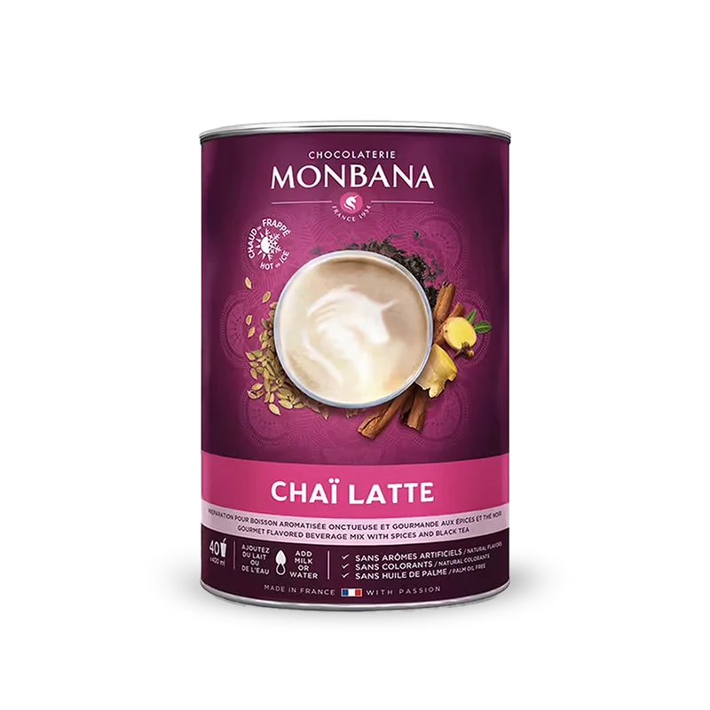 Chaï Latte Epices Monbana boite - 250g