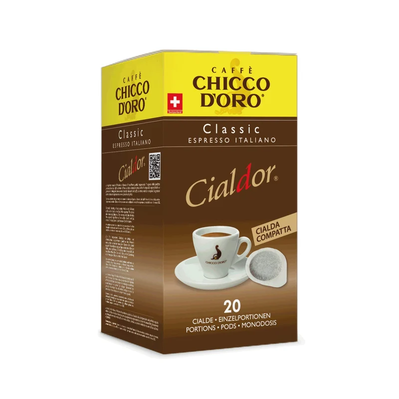 Caffè cialde Cialdor Espresso Italiano 20 porzioni