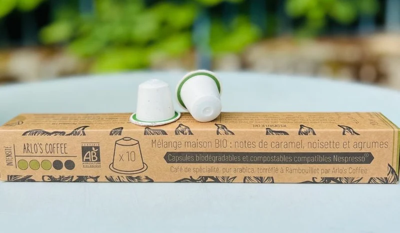 Capsules compatibles Nespresso biodégradables - Arlo's Coffee Bio