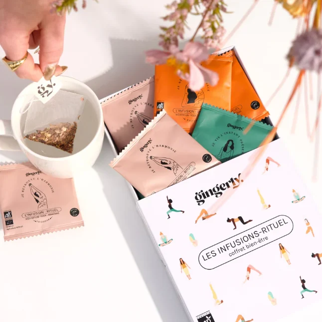 Coffret cadeau - Tisanes anti-stress Bio et Bien-être