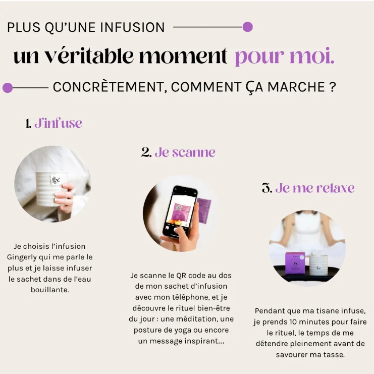Infusion-rituel bio "Je vis l'instant présent"