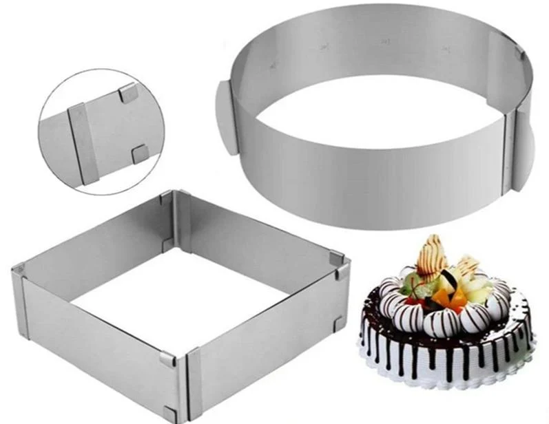 Cercles et Cadres à Pâtisserie ajustables