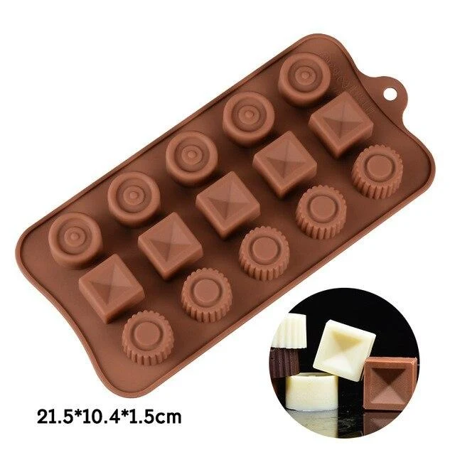 Moule Silicone Chocolat Tablettes