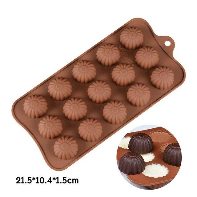 Moule Silicone Chocolat Tablettes