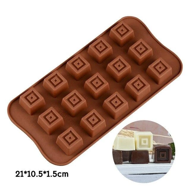 Moule Silicone Chocolat Tablettes