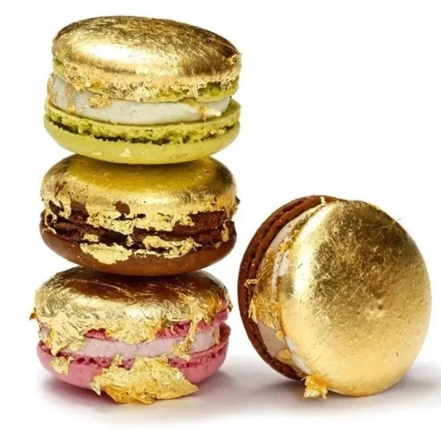 Feuilles d'or alimentaire 24 carats | 99% pur
