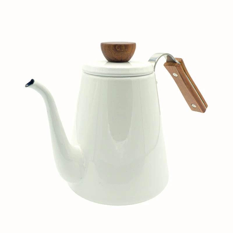 Bouilloire Émaillée Bona Blanche 800ml