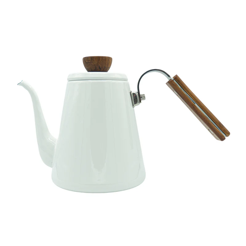 Bouilloire Émaillée Bona Blanche 800ml