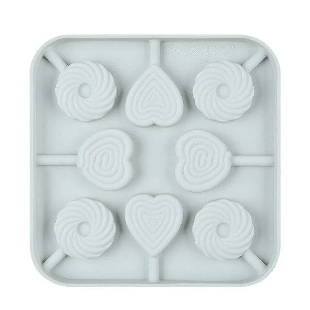 Moule Silicone Sucettes Lollipop