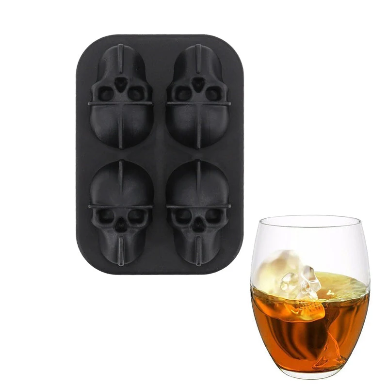 Moule Silicone Glaçons Tète de Mort | Patisserie et Cuisine