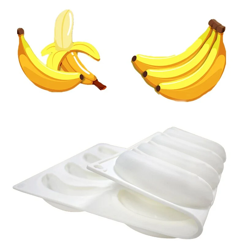 Moule Silicone Bananes Entremets