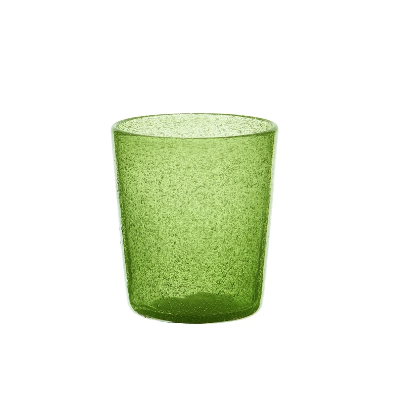 Verre bulles à cocktail soufflé en verre