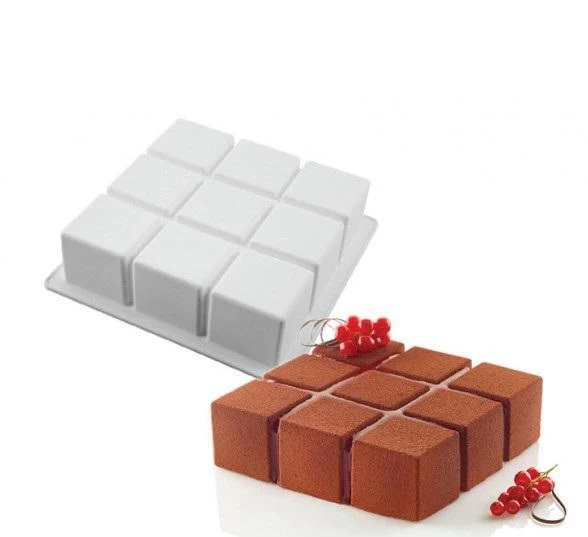 Lot de 3 Moules Silicone + 3 Livres Recettes Offert