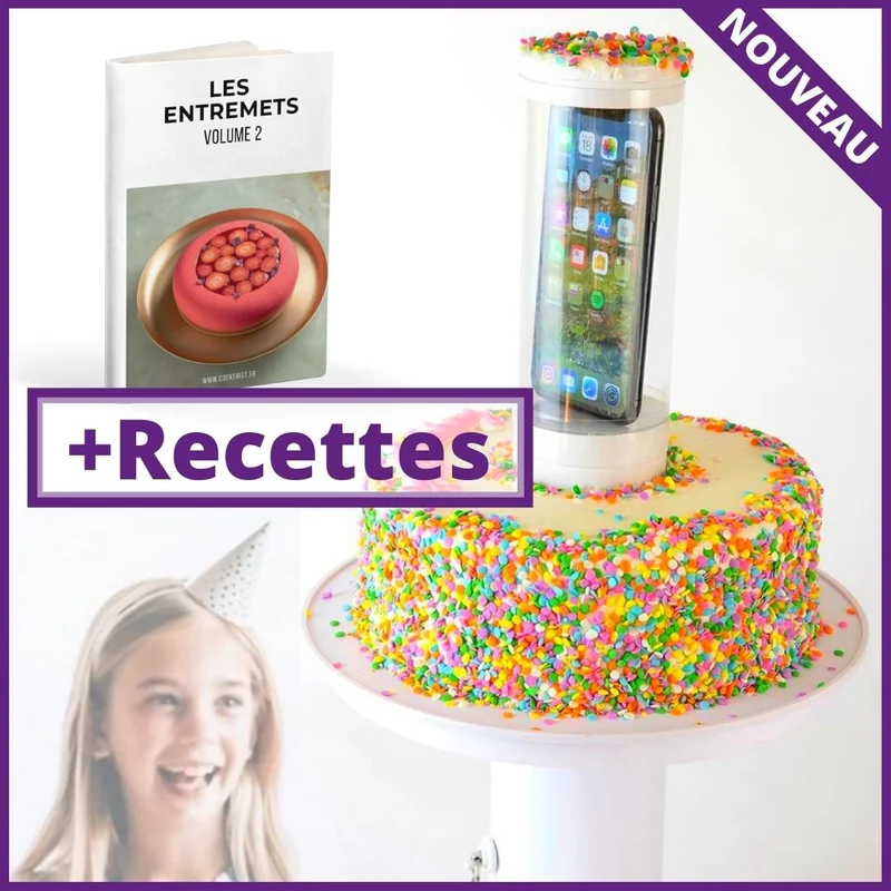 Le Gâteau Surprise avec Livre de Recettes Offert
