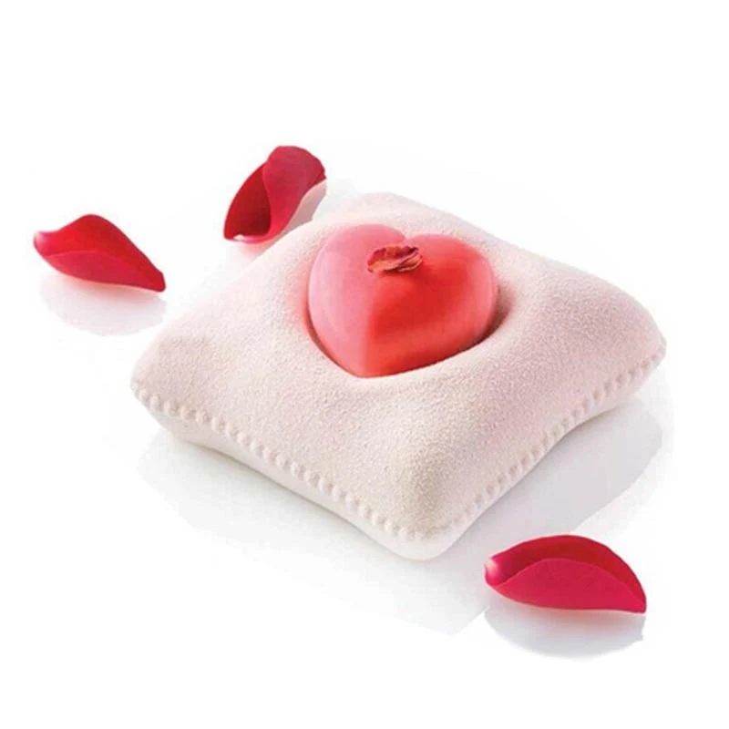 Moule Silicone Coeur Coussin | Pâtisserie et Cuisine