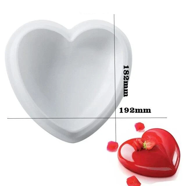 Moule Silicone Coeur Coussin | Pâtisserie et Cuisine