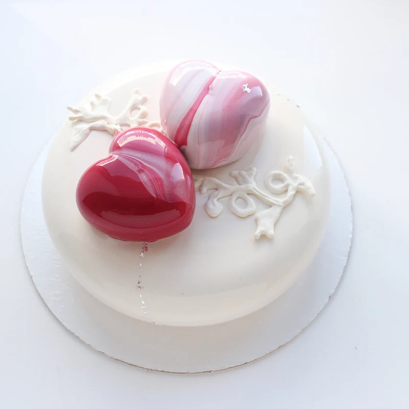 Lot de 3 Moules Saint Valentin + Livre Recettes Offert