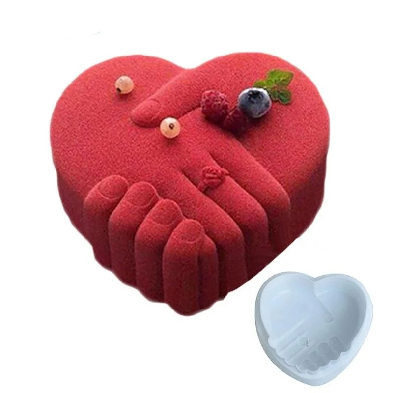 Lot de 3 Moules Saint Valentin + Livre Recettes Offert