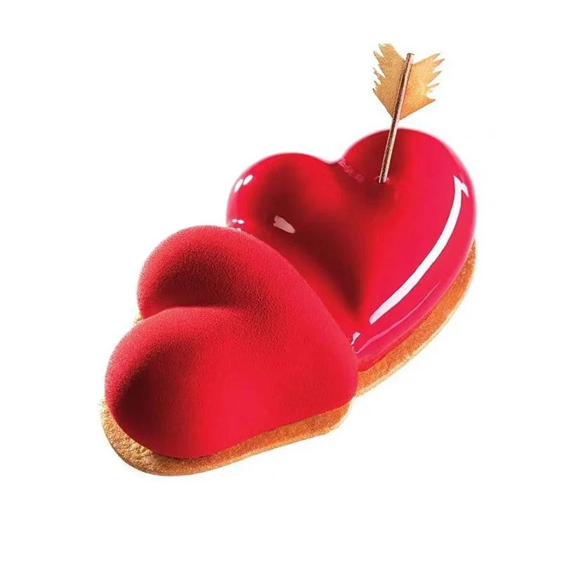 Lot de 3 Moules Saint Valentin + Livre Recettes Offert