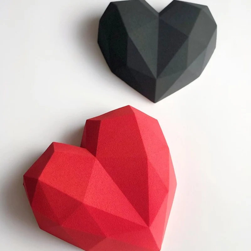 Lot de 3 Moules Saint Valentin + Livre Recettes Offert