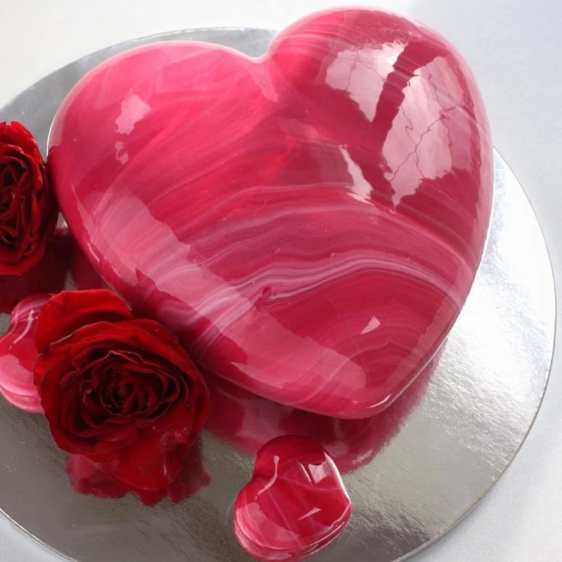 Lot de 3 Moules Saint Valentin + Livre Recettes Offert