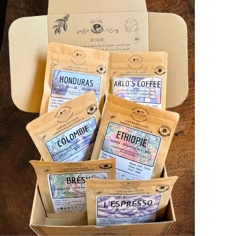 Coffret cafés - Gamme fixe