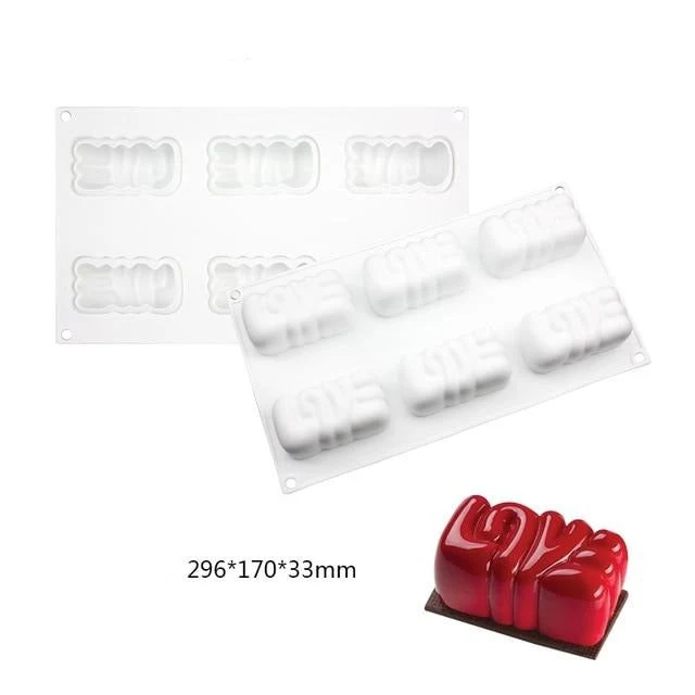 Moules Silicone Saint Valentin