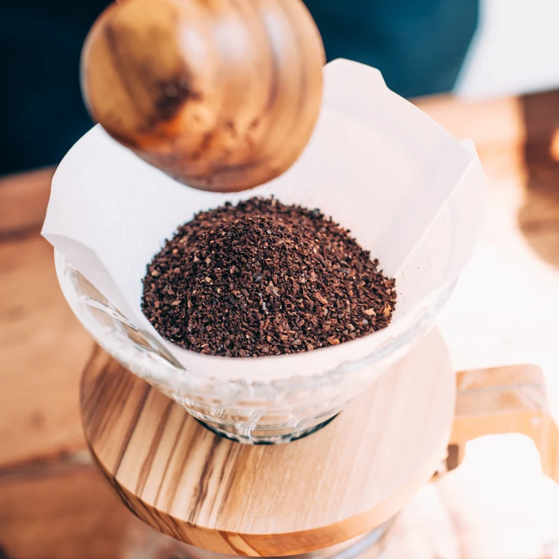 Dripper V60 - Bois d'olivier - Hario