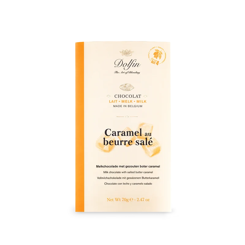 Lait & Caramel beurre salé 70g