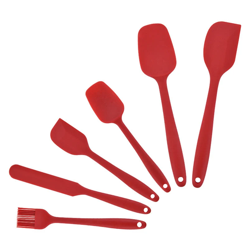 Lot de 6 ustensiles de cuisine silicone