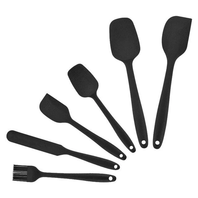 Lot de 6 ustensiles de cuisine silicone